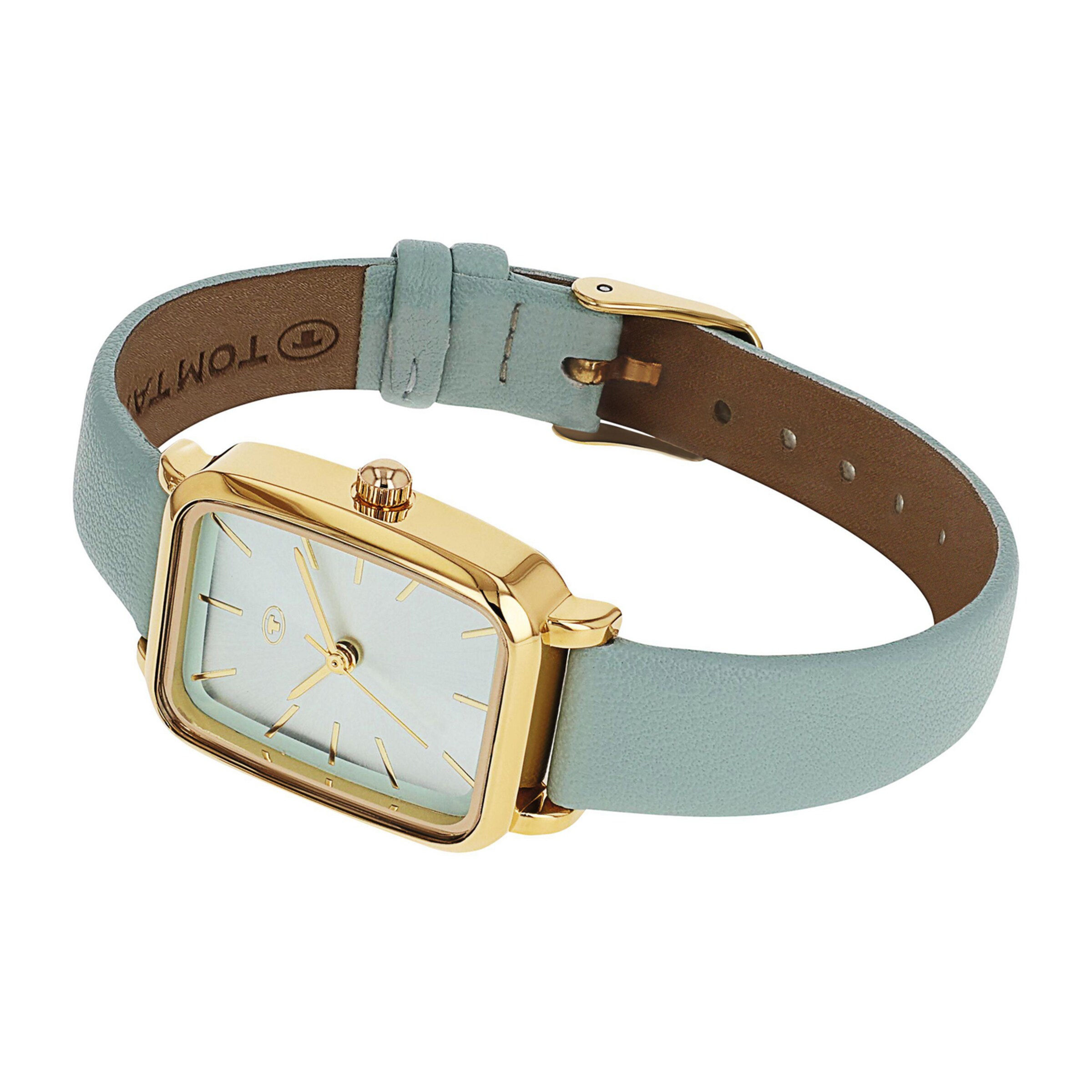 TOM TAILOR Analog Watch in Green
