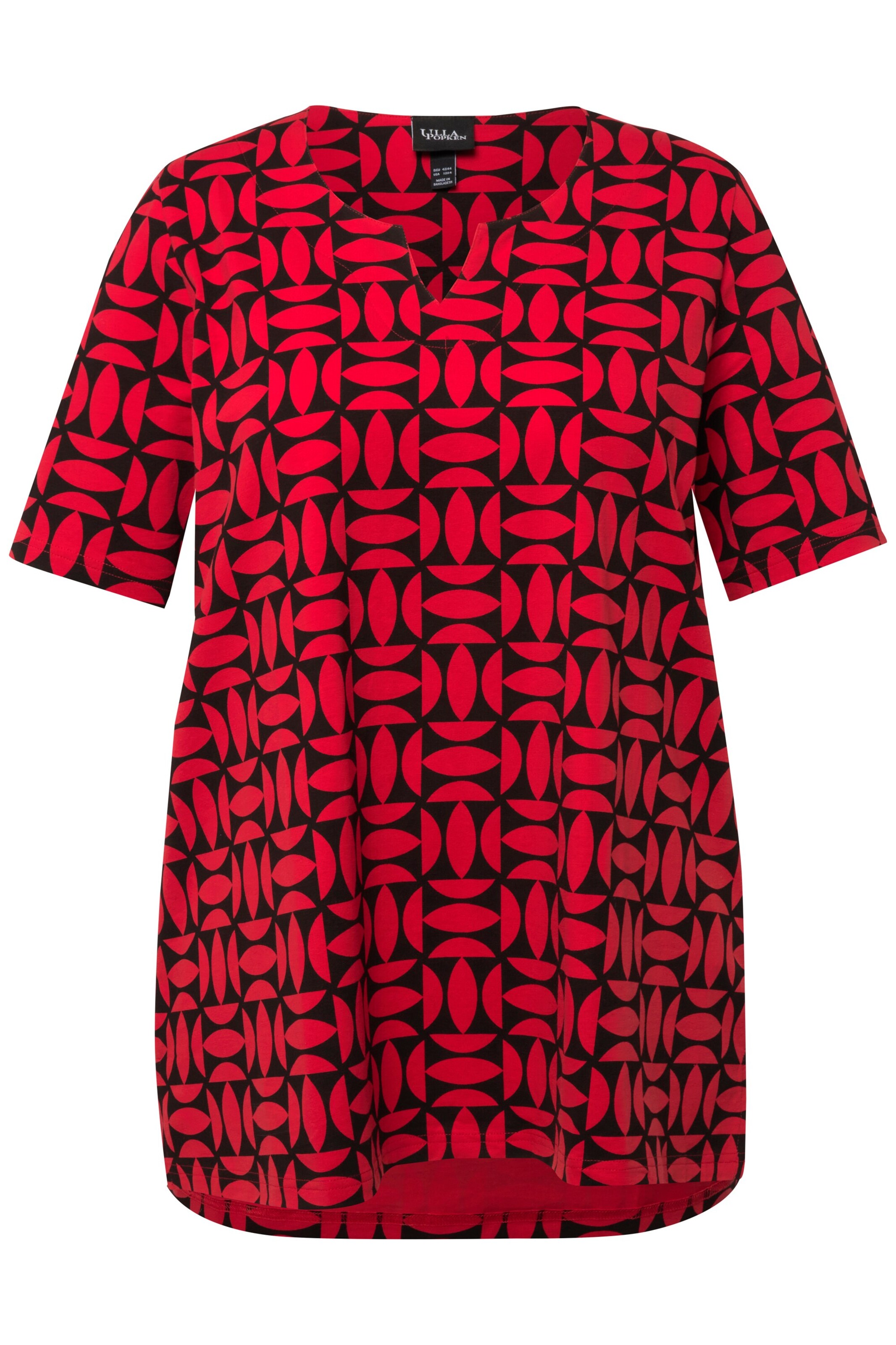 Ulla Popken T-Shirt in Rot: Vorderseite