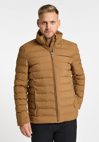 Veste d’hiver MO en beige : devant