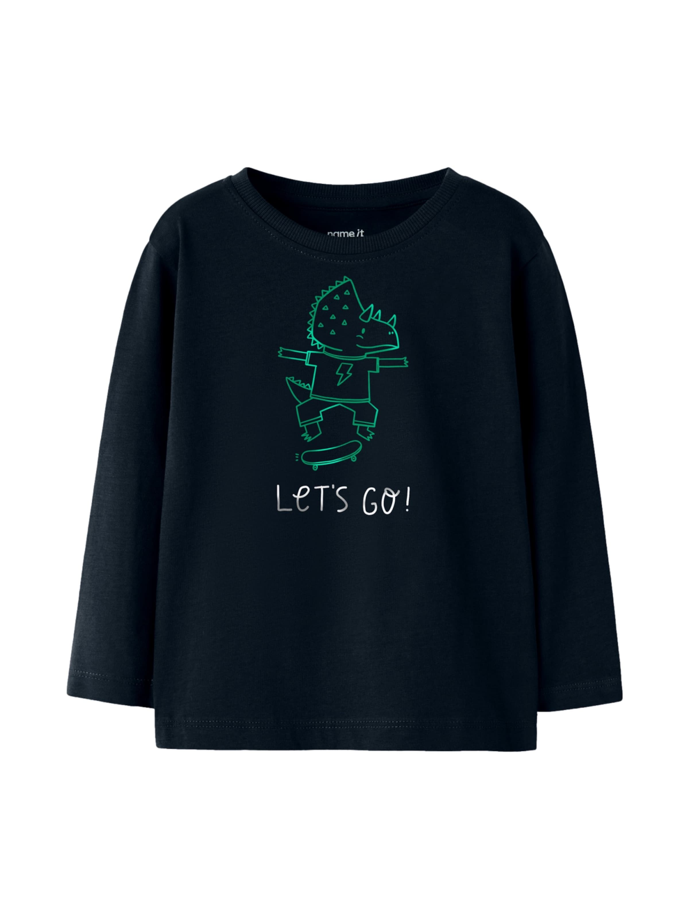 Maglietta 'NMMNedin' di NAME IT in nero: frontale