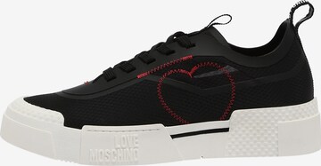 Love Moschino Sneakers in Black: front