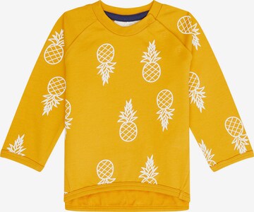 Sweat 'ETU' Sense Organics en jaune : devant