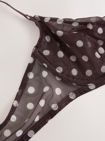 Balconnet Soutien-gorge Next en marron