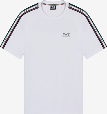 Maglietta '7M001861UB102' di EA7 Emporio Armani in bianco: frontale