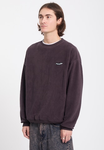 Volcom Pullover 'TOO KOOL' in Braun