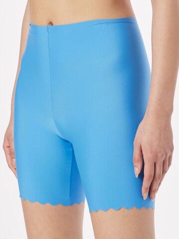 Skinny Pantalon modelant 'Micro Lovers' Skiny en bleu : devant