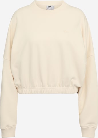 Bluză de molton 'Premium Essentials' de la ADIDAS ORIGINALS pe alb: față