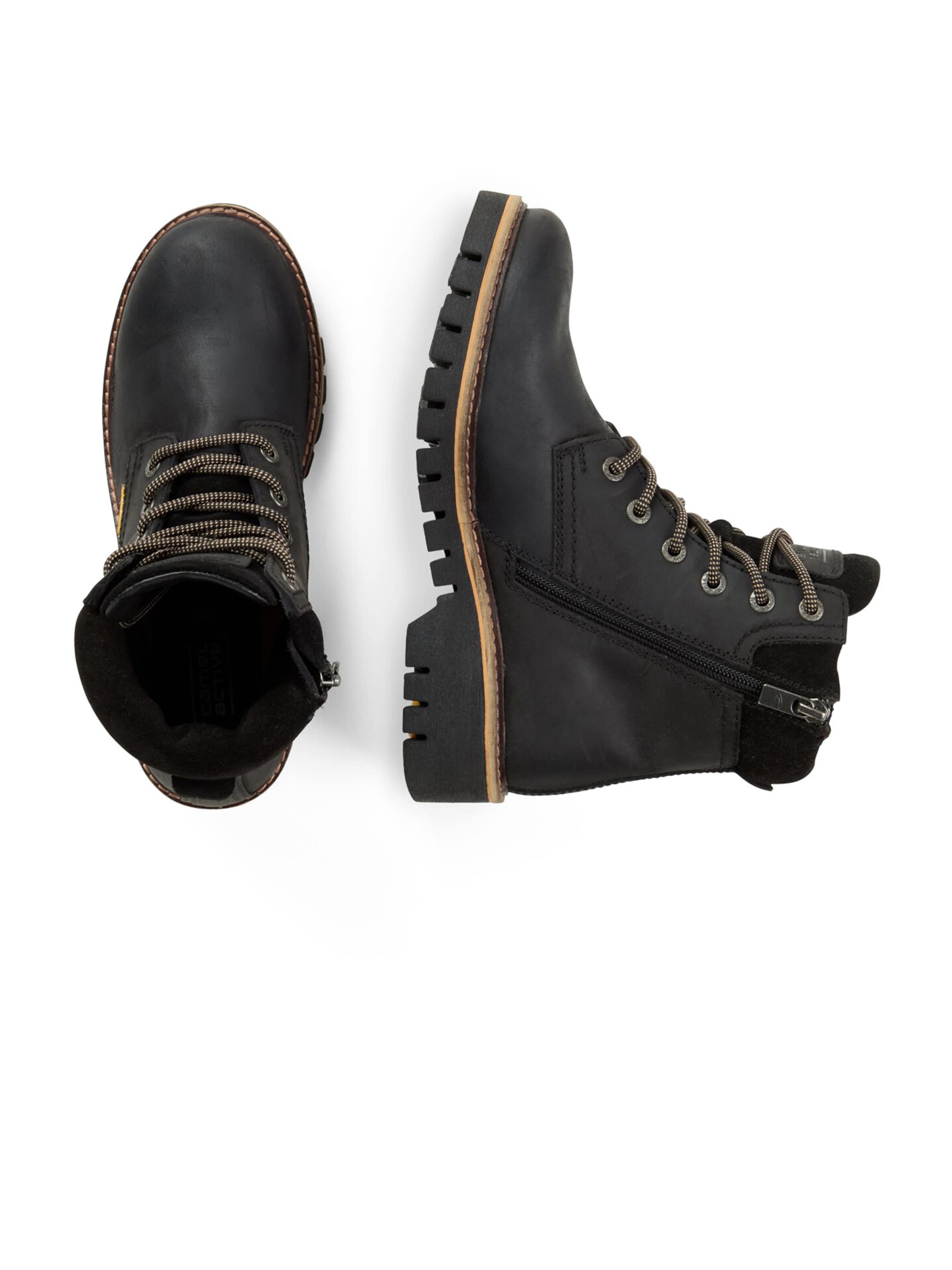 Bottines à lacets 'ISA' CAMEL ACTIVE en noir