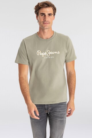 Maglietta 'Abel' di Pepe Jeans in verde: frontale