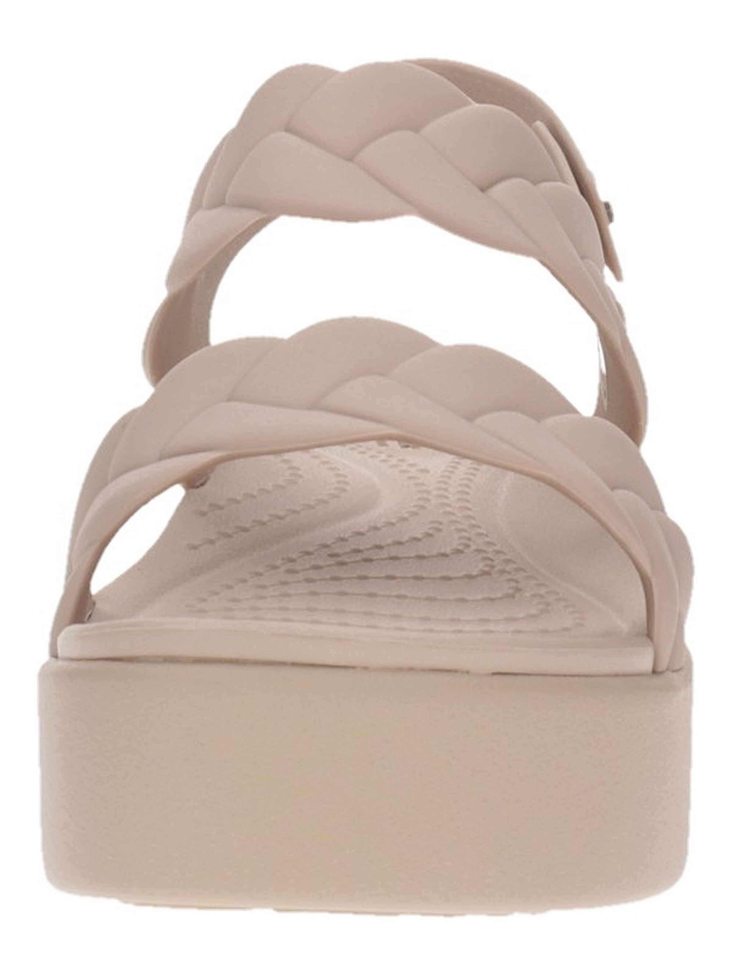 Zoccoletto 'Crocs Ciabatta Brooklyn Woven Upper' di Crocs in beige