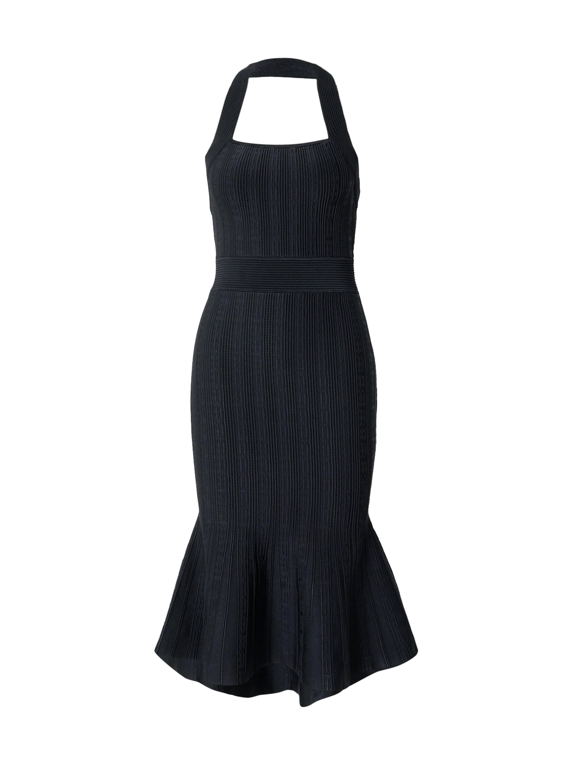 GUESS Strikkjole i sort: forside