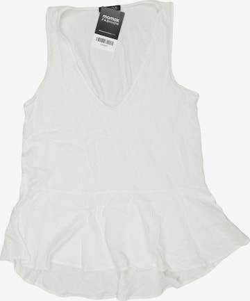 Massimo Dutti Top XS in Weiß: Vorderseite