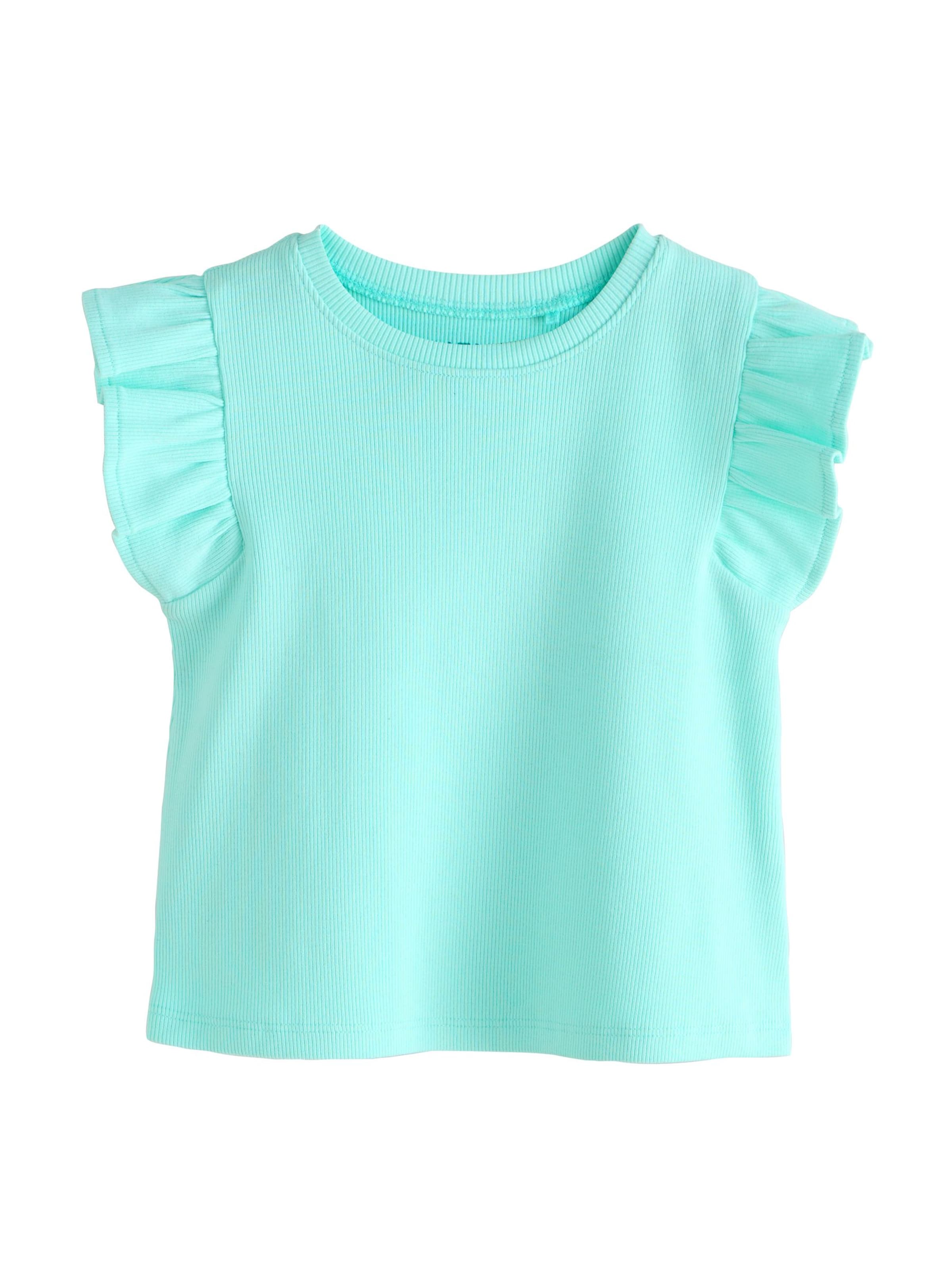 Next - Camiseta en azul: frente