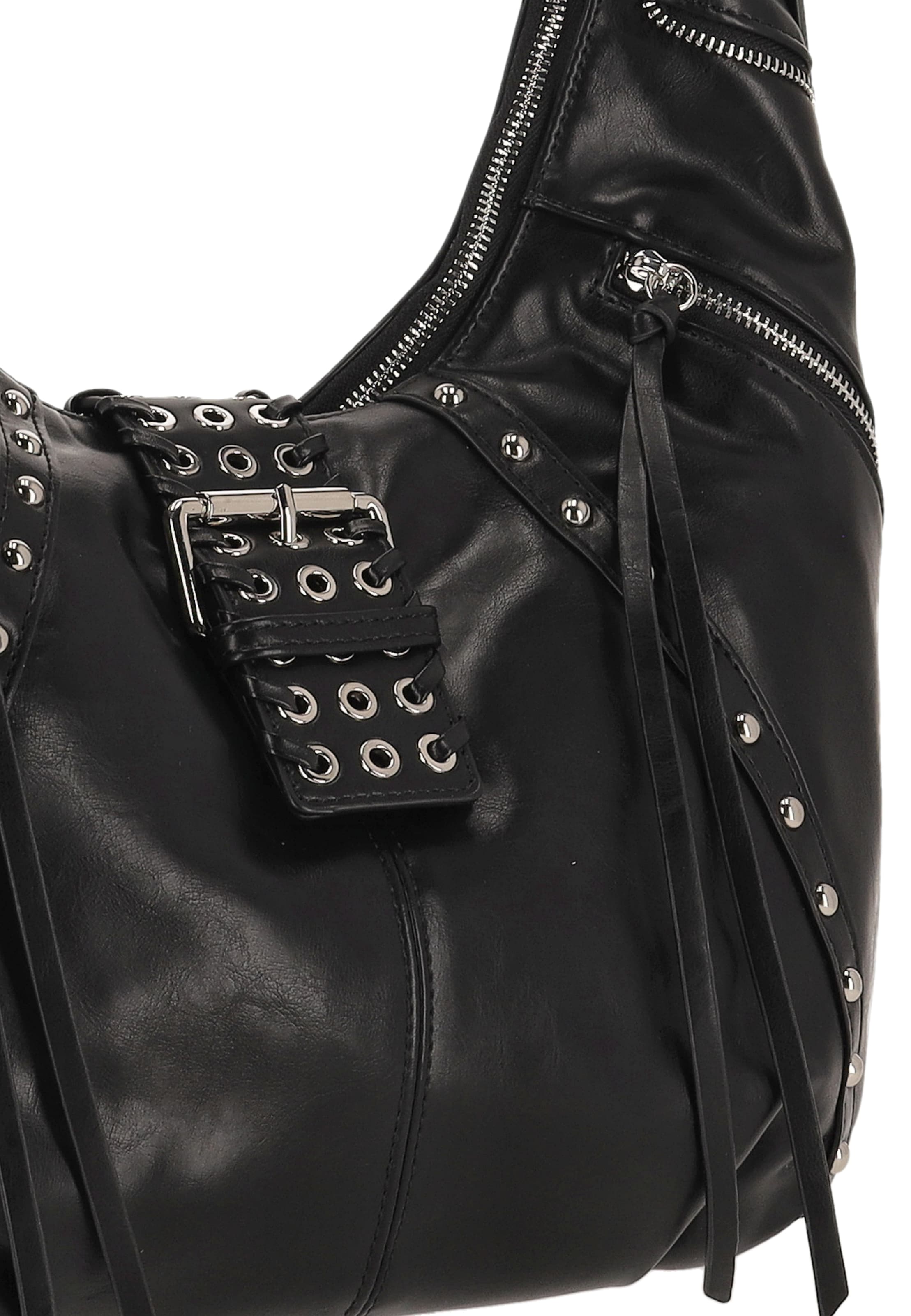 faina Schoudertas in Zwart