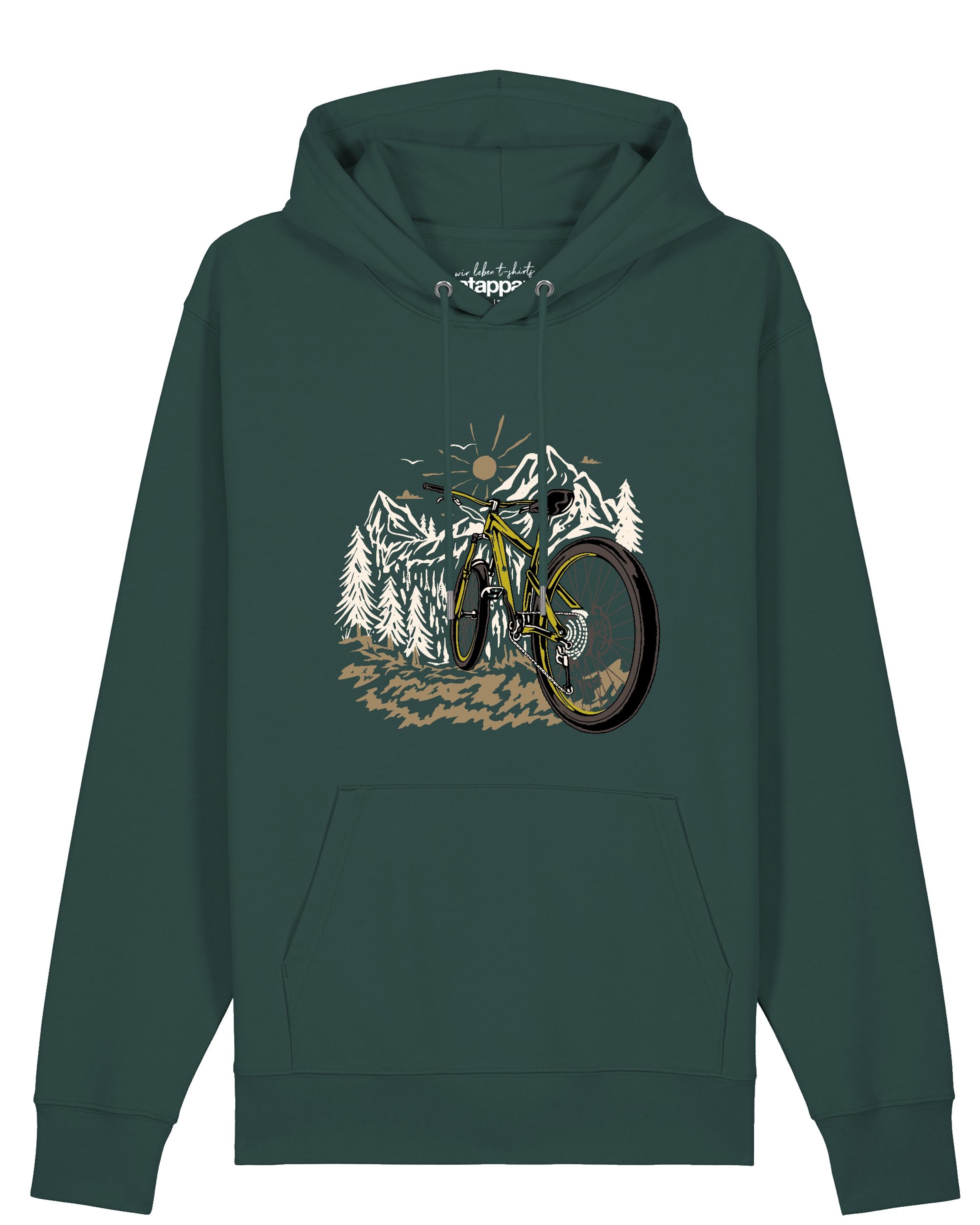Watapparel Sweatshirt in Groen: voorkant