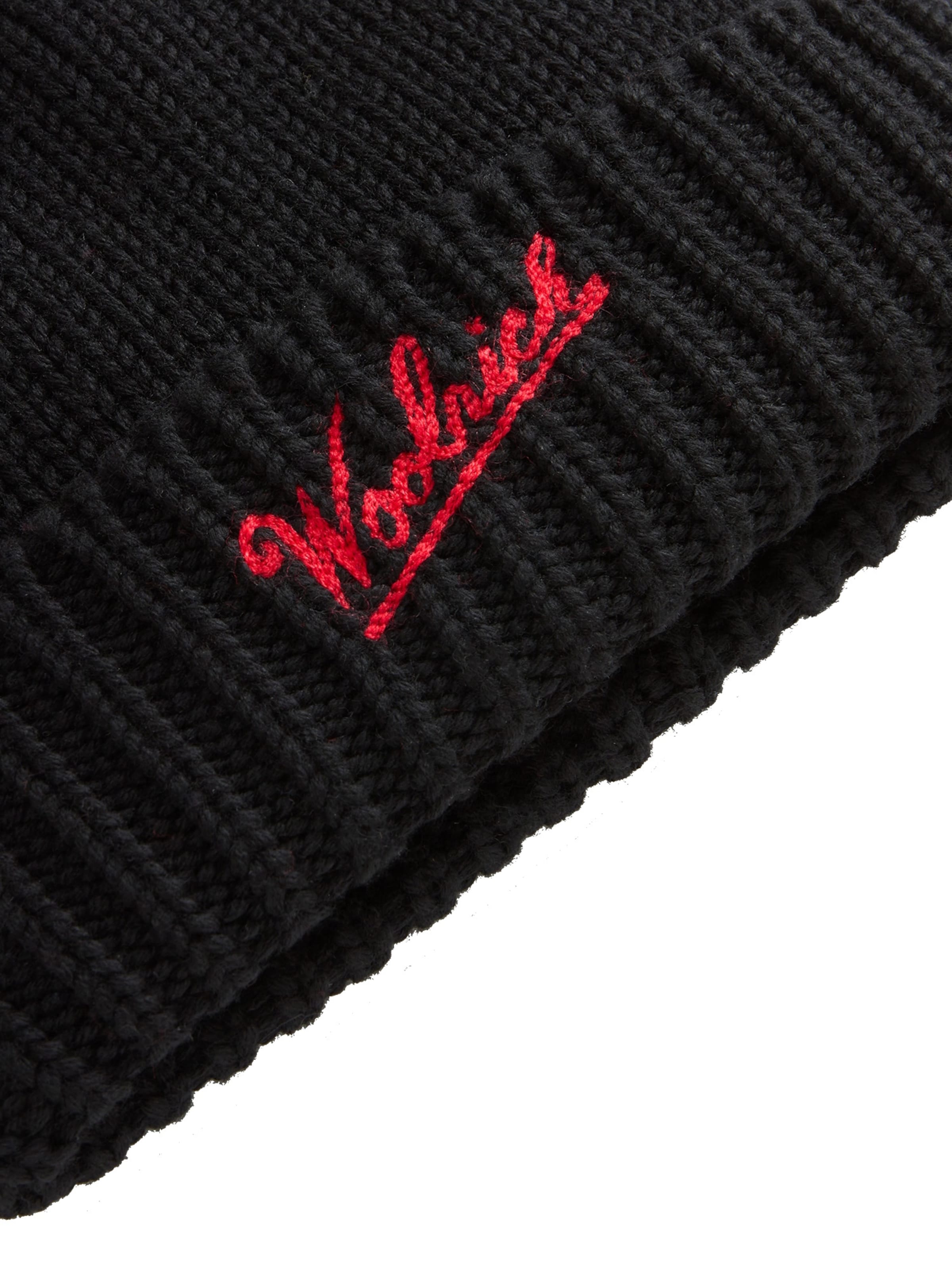 Woolrich Beanie in Black