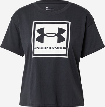 UNDER ARMOUR Funkční tričko 'Glow' – černá: přední strana