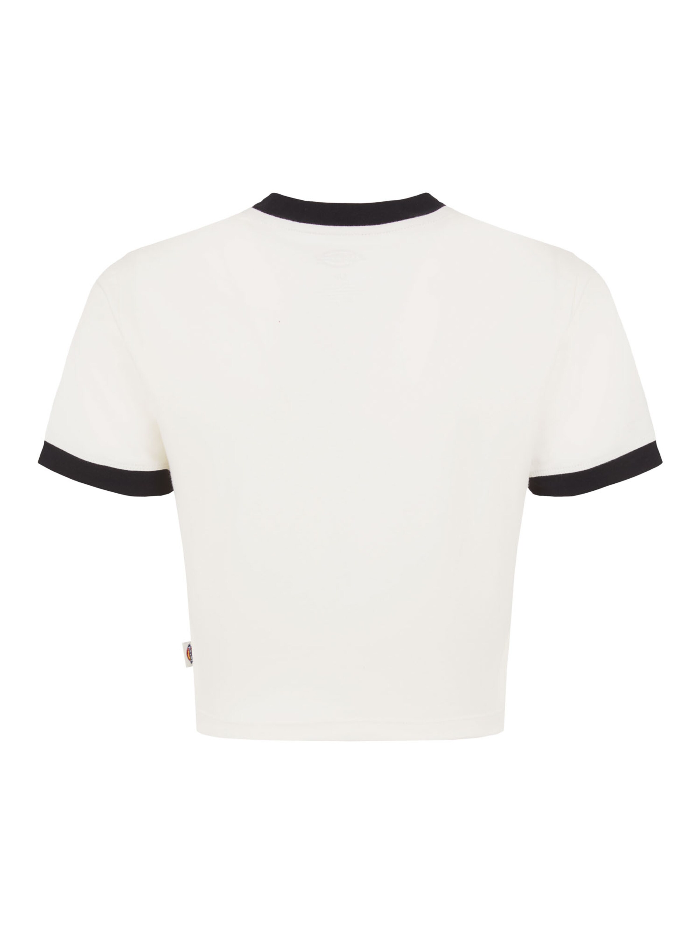 Tricou 'LEWISTOWN' de la DICKIES pe alb