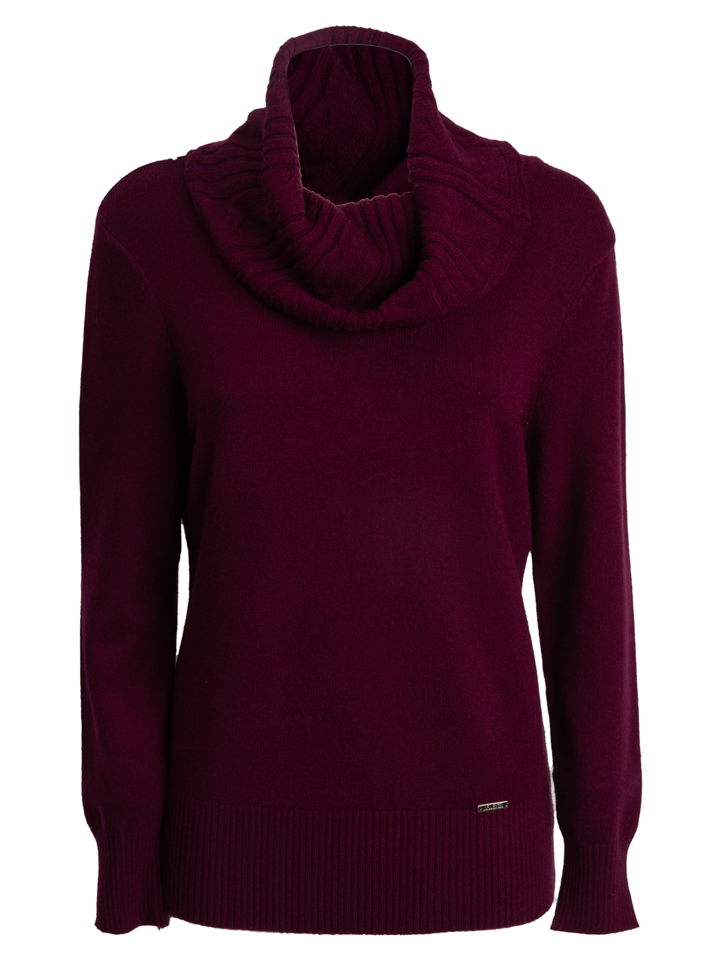 Influencer Pullover in Lila: Vorderseite