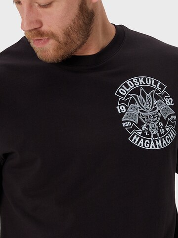 Oldskull Shirt 'Rtrip Nagamurai' in Black