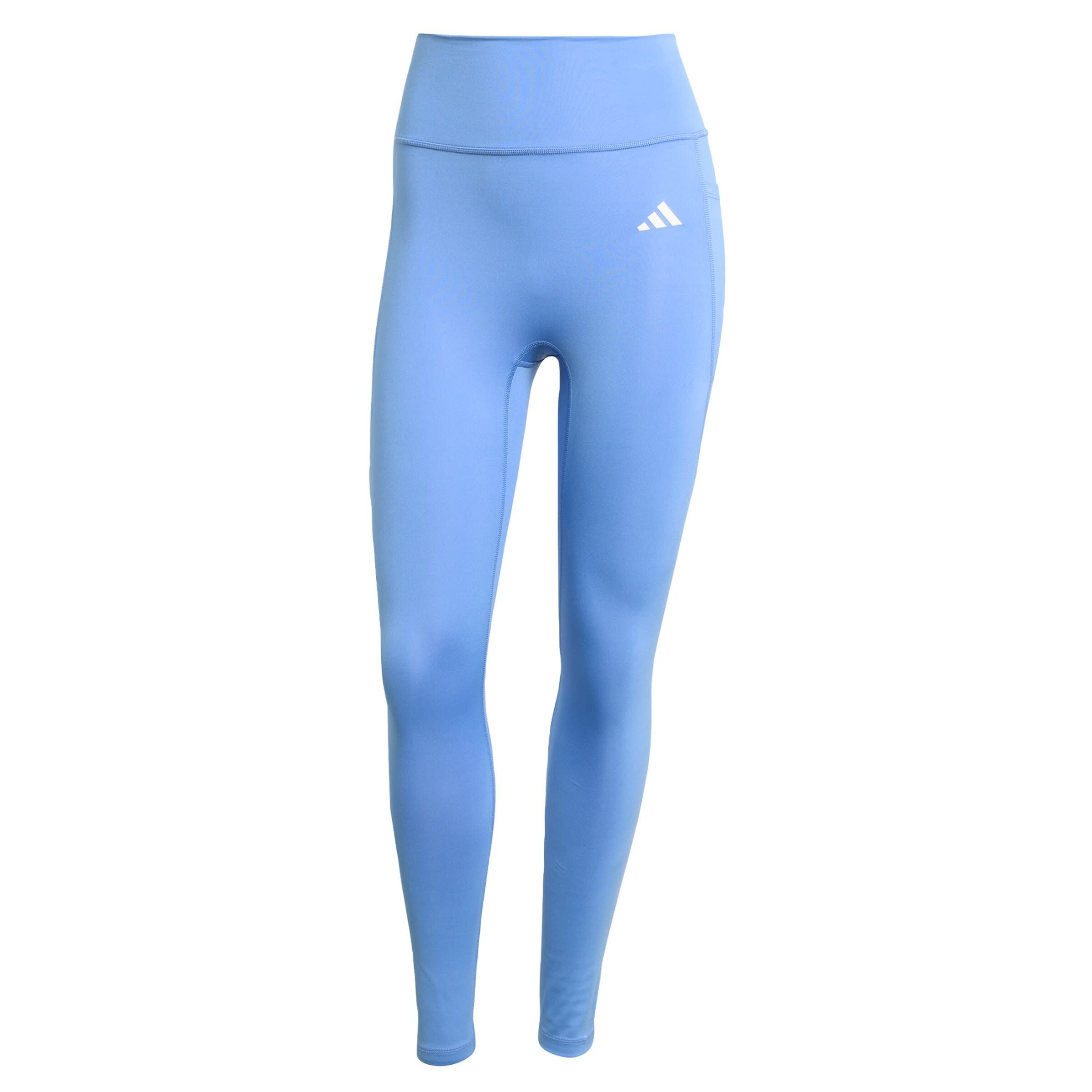 ADIDAS PERFORMANCE Workout Pants 'Optime Essentials' in Blue: front