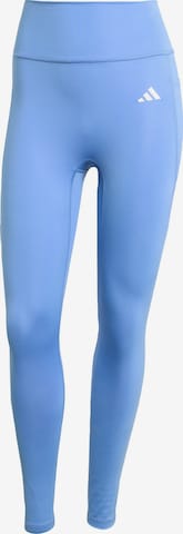 Skinny Pantalon de sport 'Optime Essentials' ADIDAS PERFORMANCE en bleu : devant