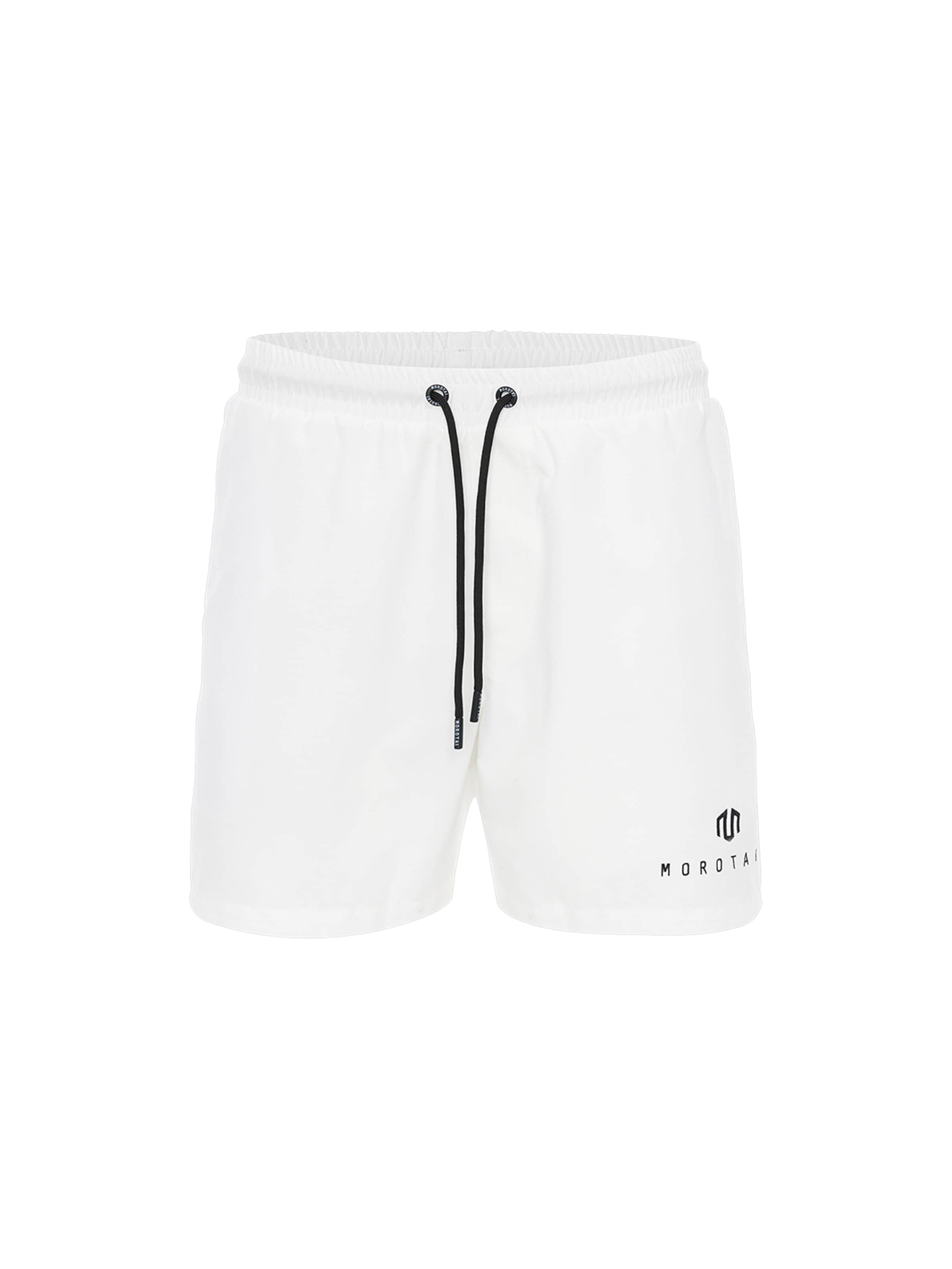 MOROTAI Uimashortsit 'ESSENTIAL' värissä valkoinen: etupuoli