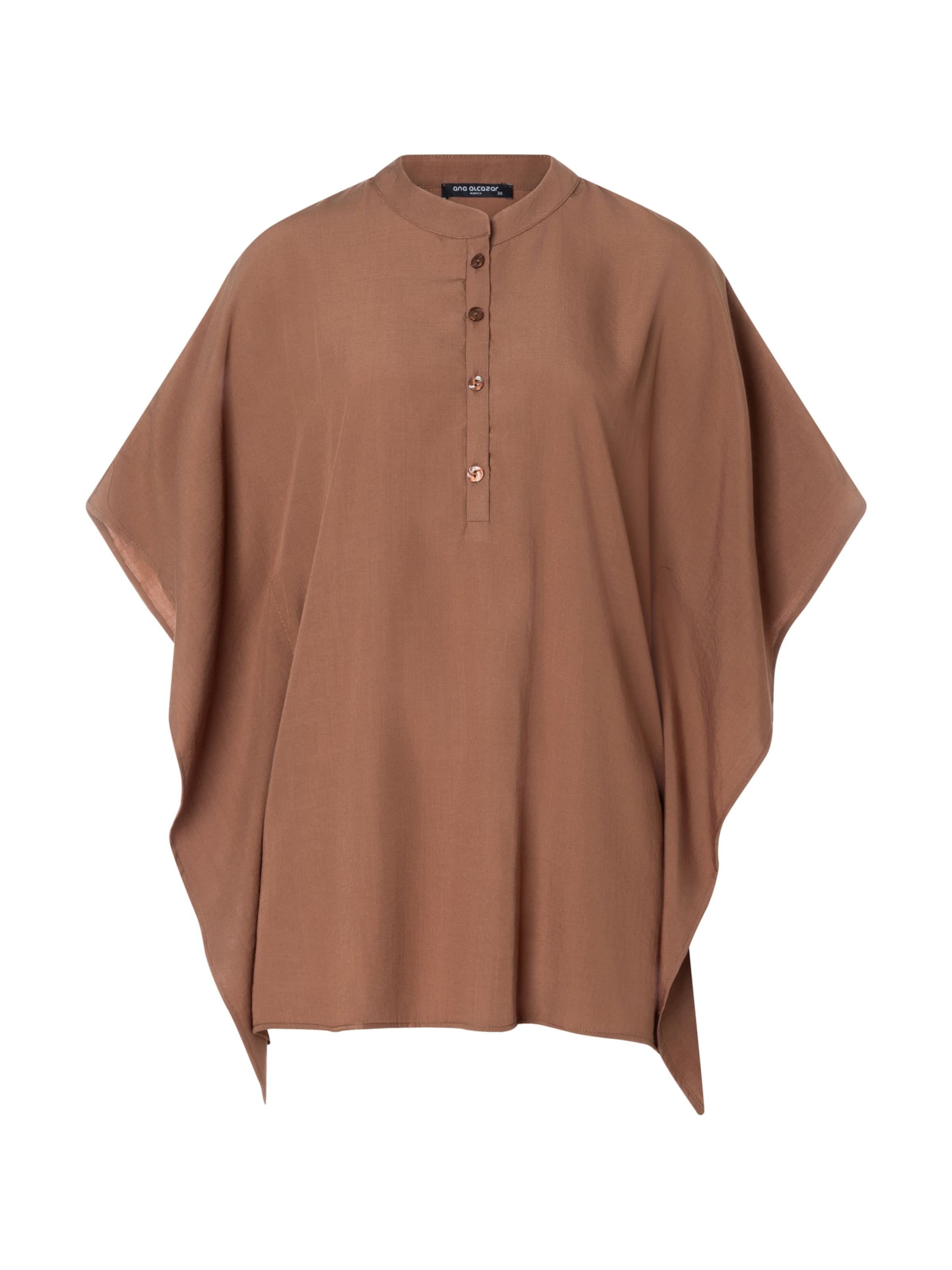 Ana Alcazar Shirt ' Dorayas ' in Braun: Vorderseite