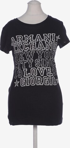 ARMANI EXCHANGE Top & Shirt in S in Black: front