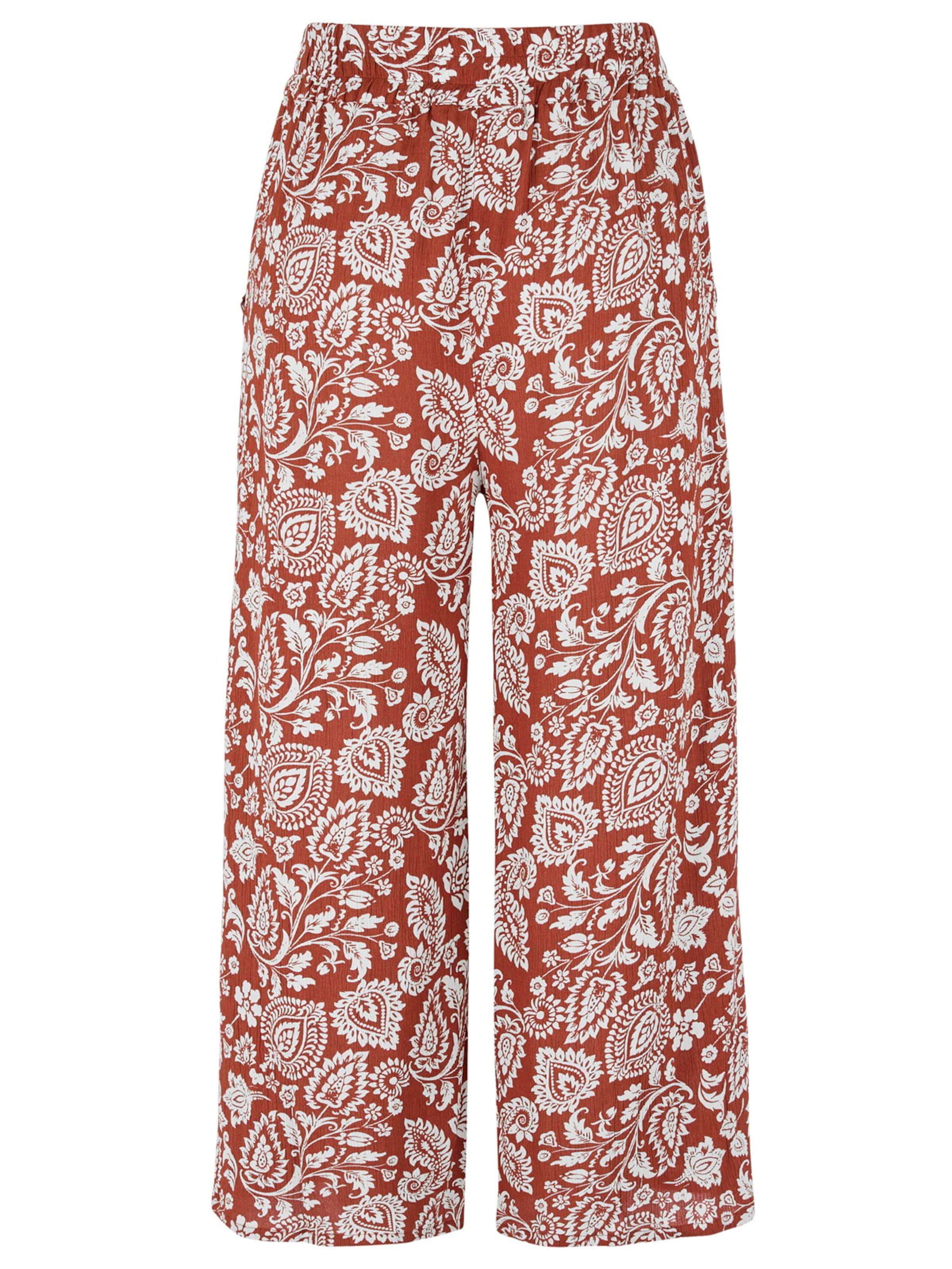 Cellbes of Sweden Wide leg Broek in Rood