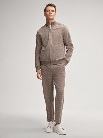 JOOP! Tapered Broek 'Tamas' in Bruin