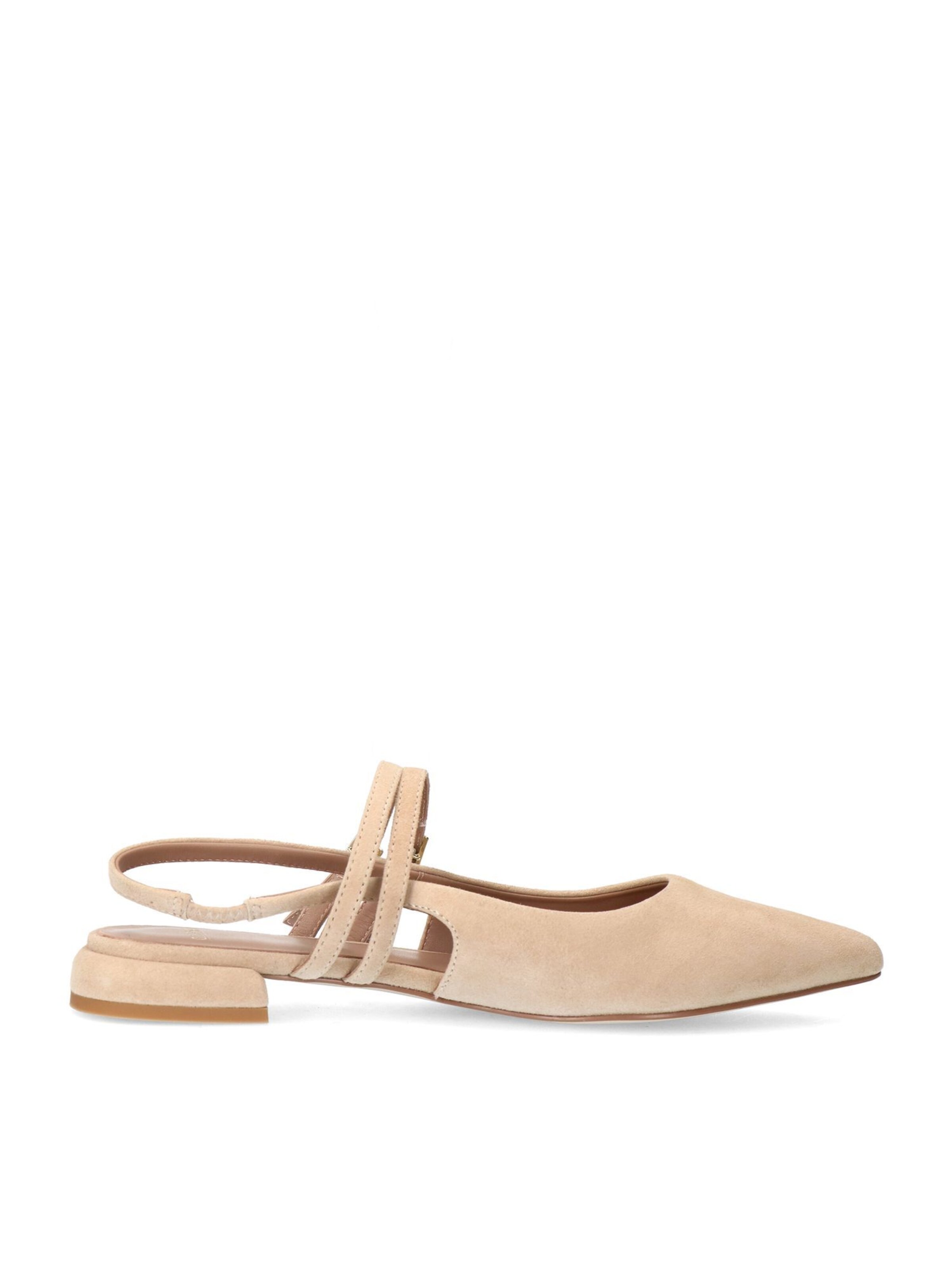MANFIELD Slingback Pumps in Beige