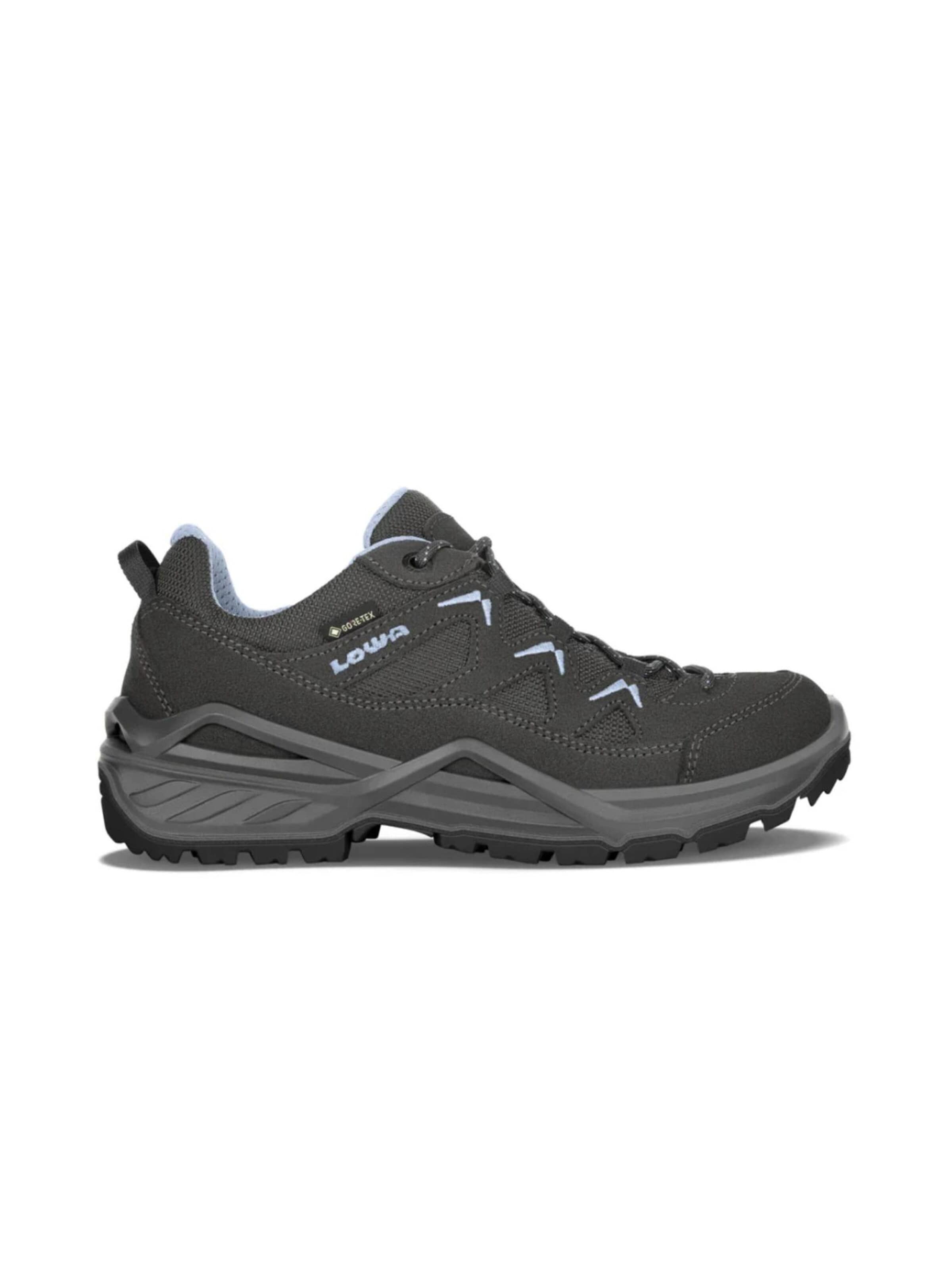 LOWA - Zapatos bajos 'SIRKOS EVO GTX MID' en negro: frente