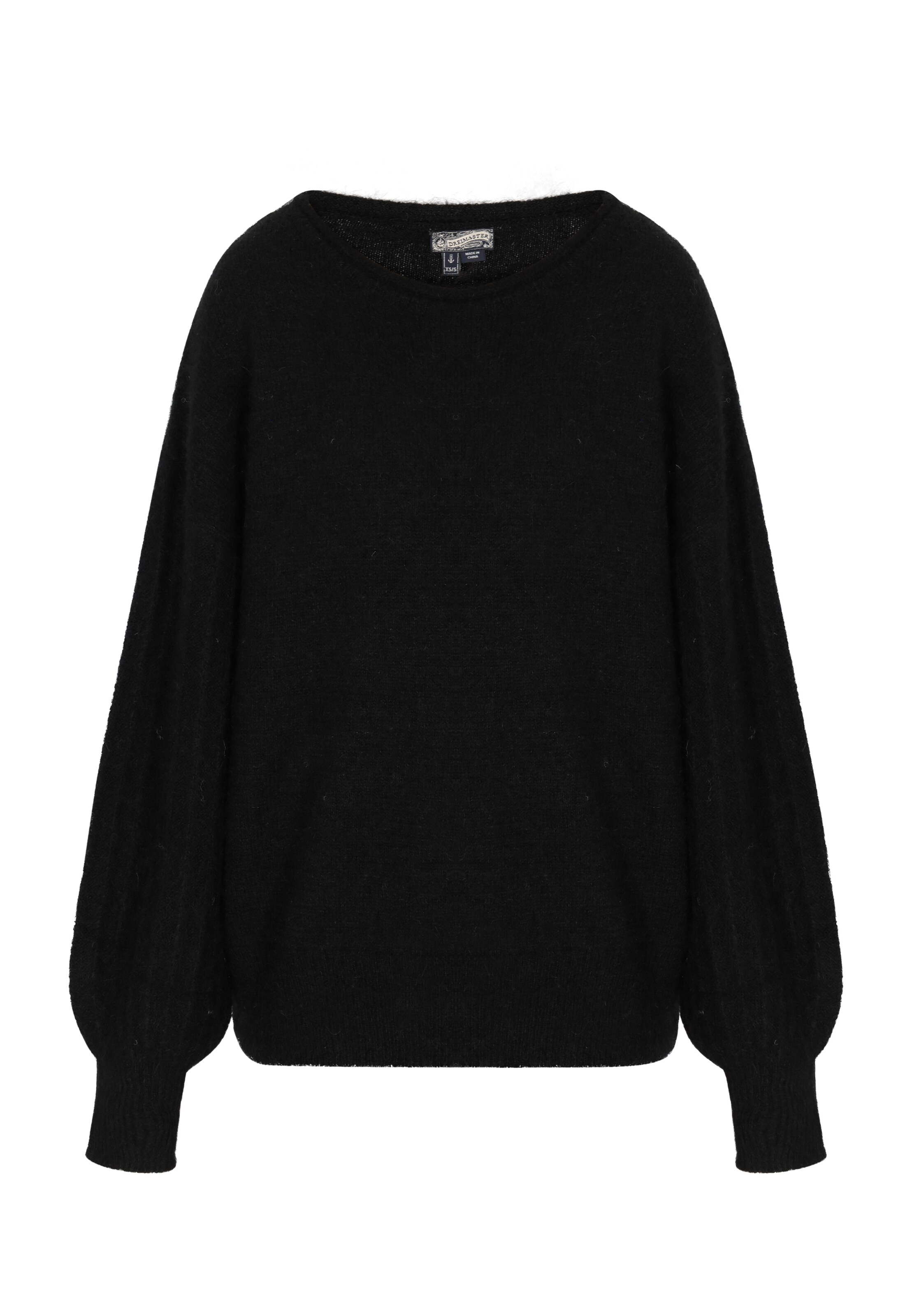 DreiMaster Vintage Sweater in Black: front