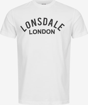 LONSDALE Bluser & t-shirts ' BRADFIELD ' i hvid: forside