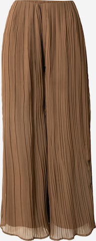 Wide Leg Pantalon River Island en marron : devant