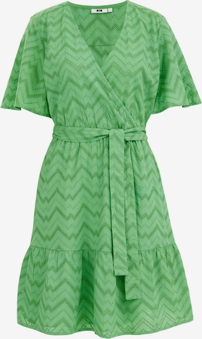 WE Fashion Dress in Green: front