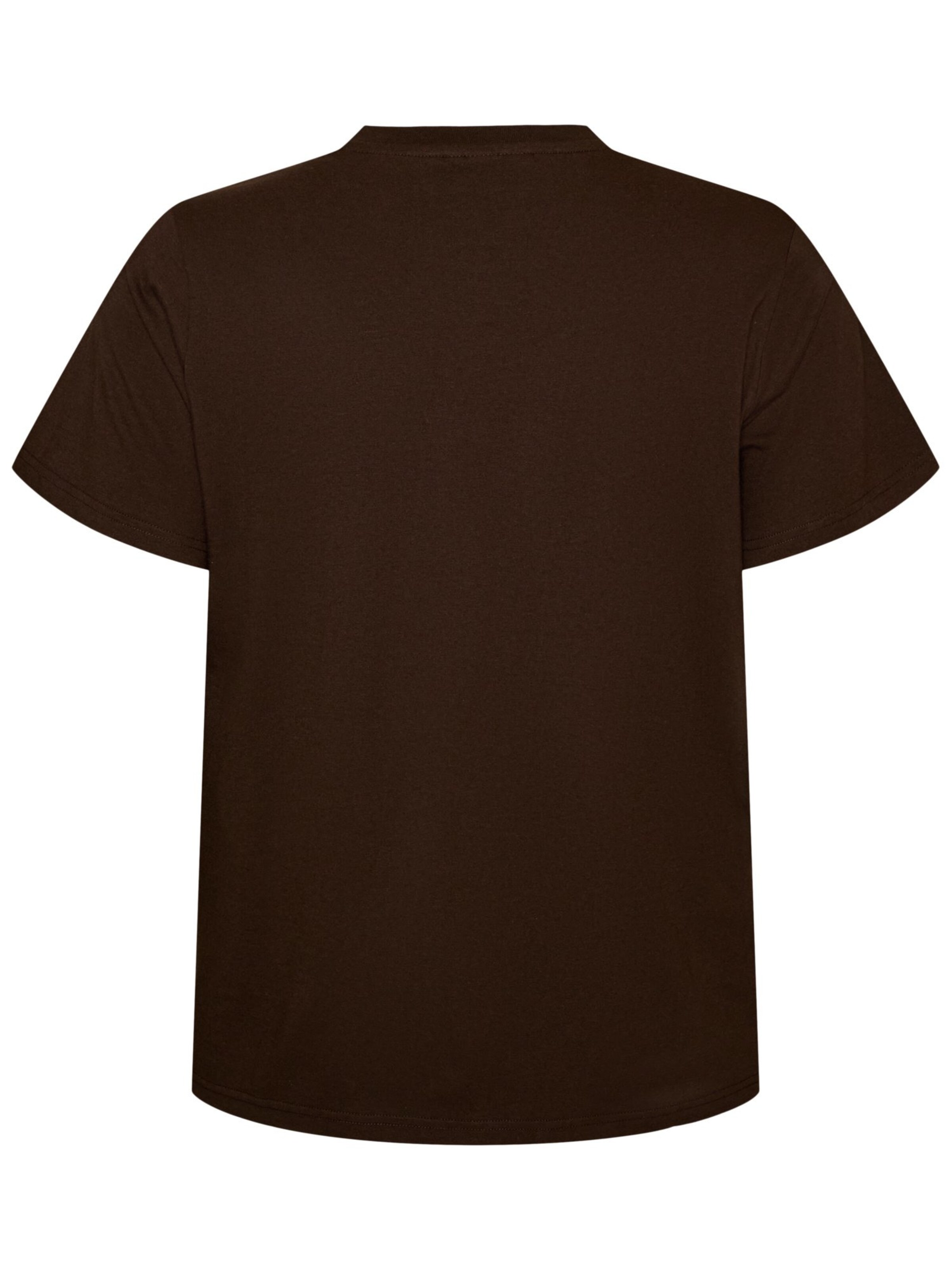 T-shirt Zizzi en marron