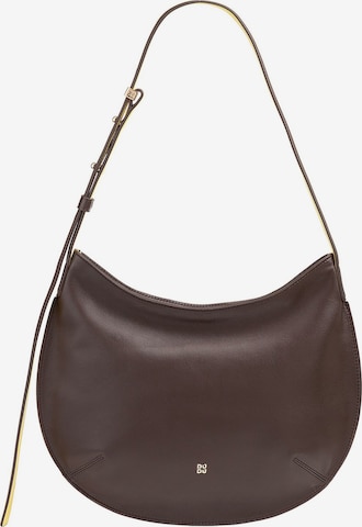 DuDu Shoulder bag 'Hispani' in Brown: front