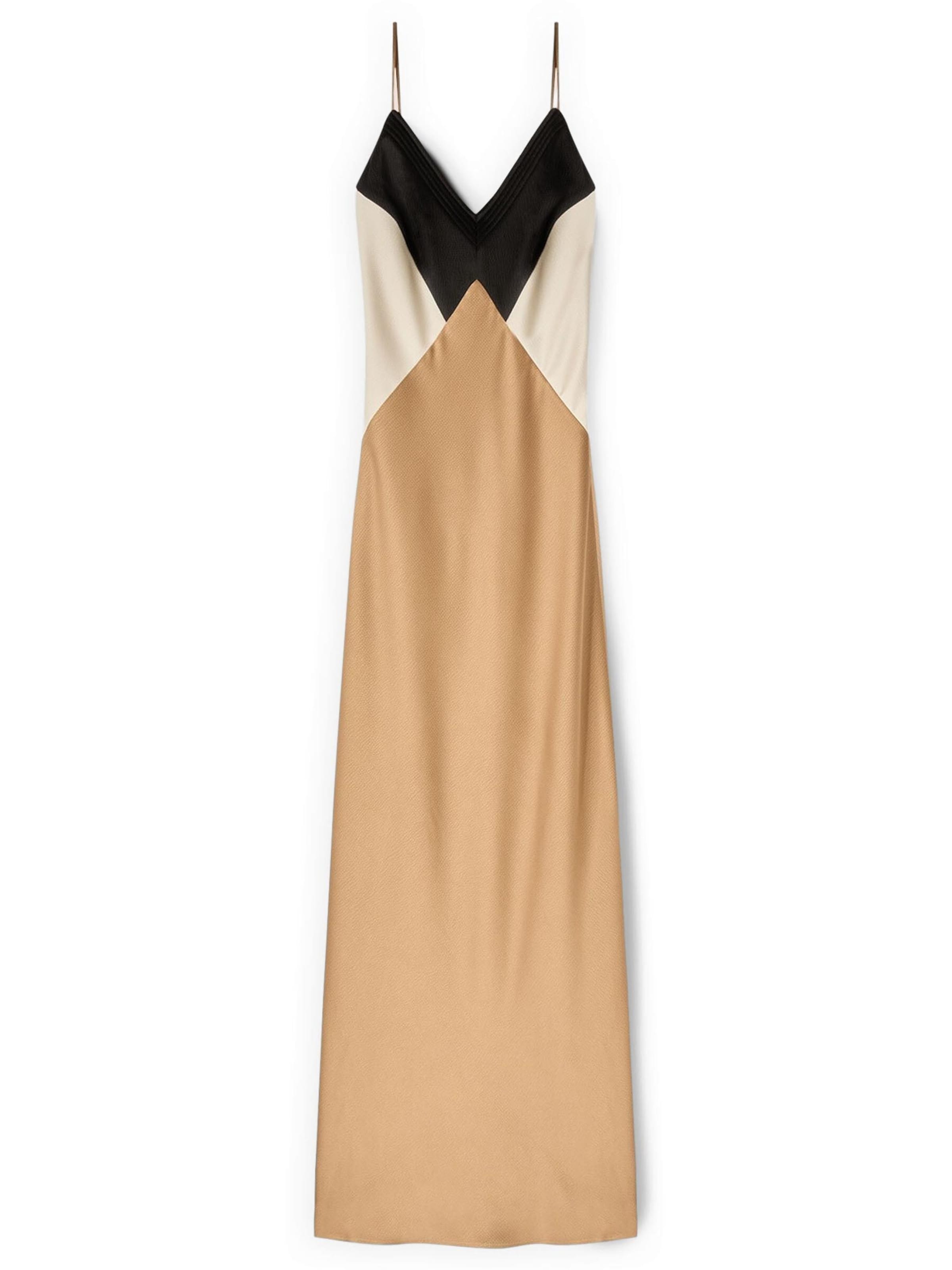 Robe MOTIVI en beige : devant