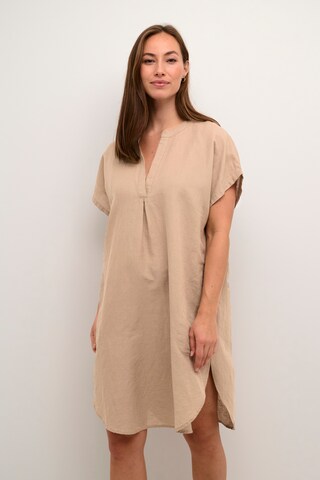 CULTURE Tunic 'Azemina' in Beige: front