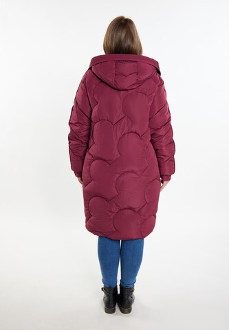 Usha Χειμερινό παλτό 'lurea' σε κόκκινο