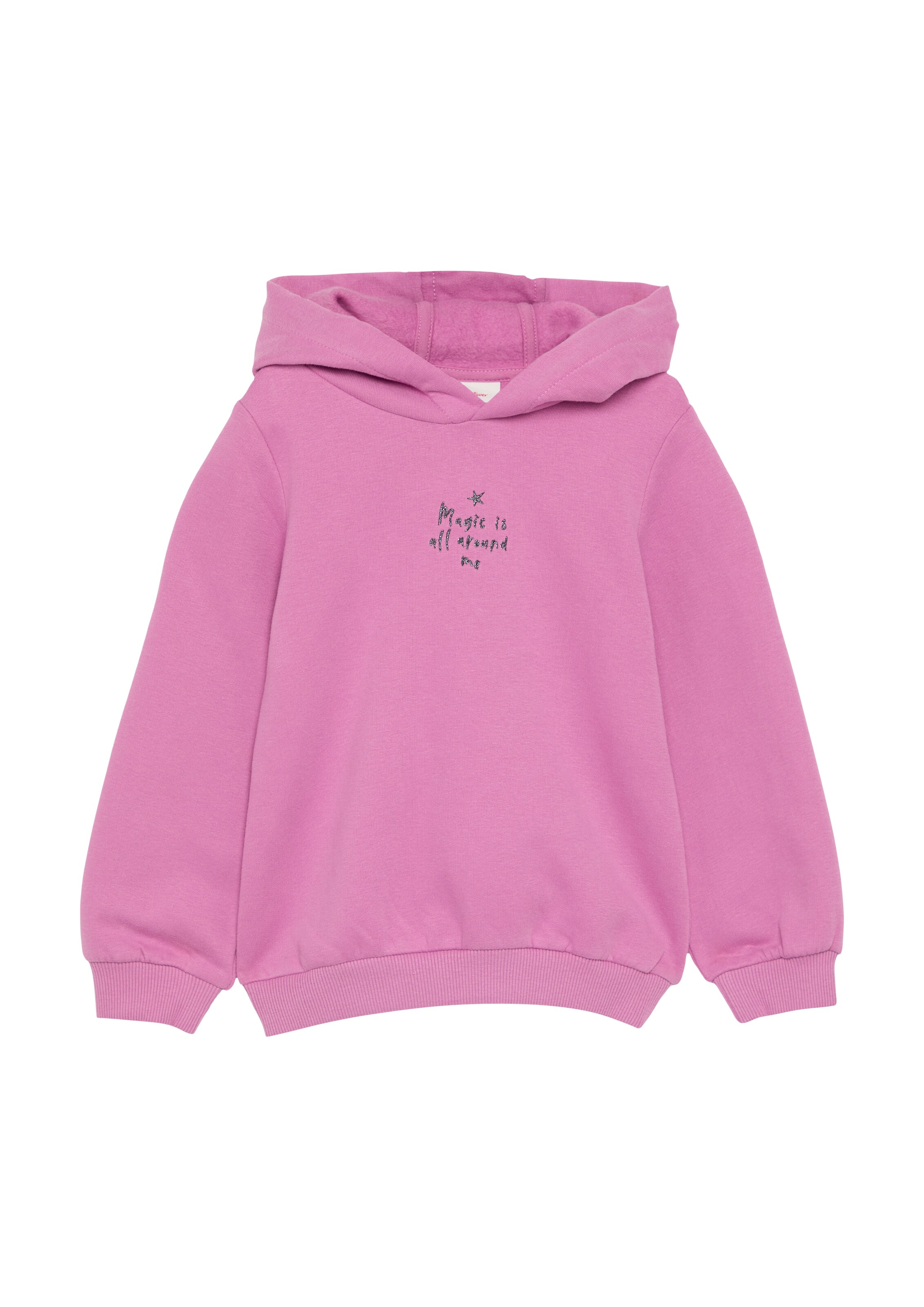 s.Oliver Sweatshirt in Roze: voorkant
