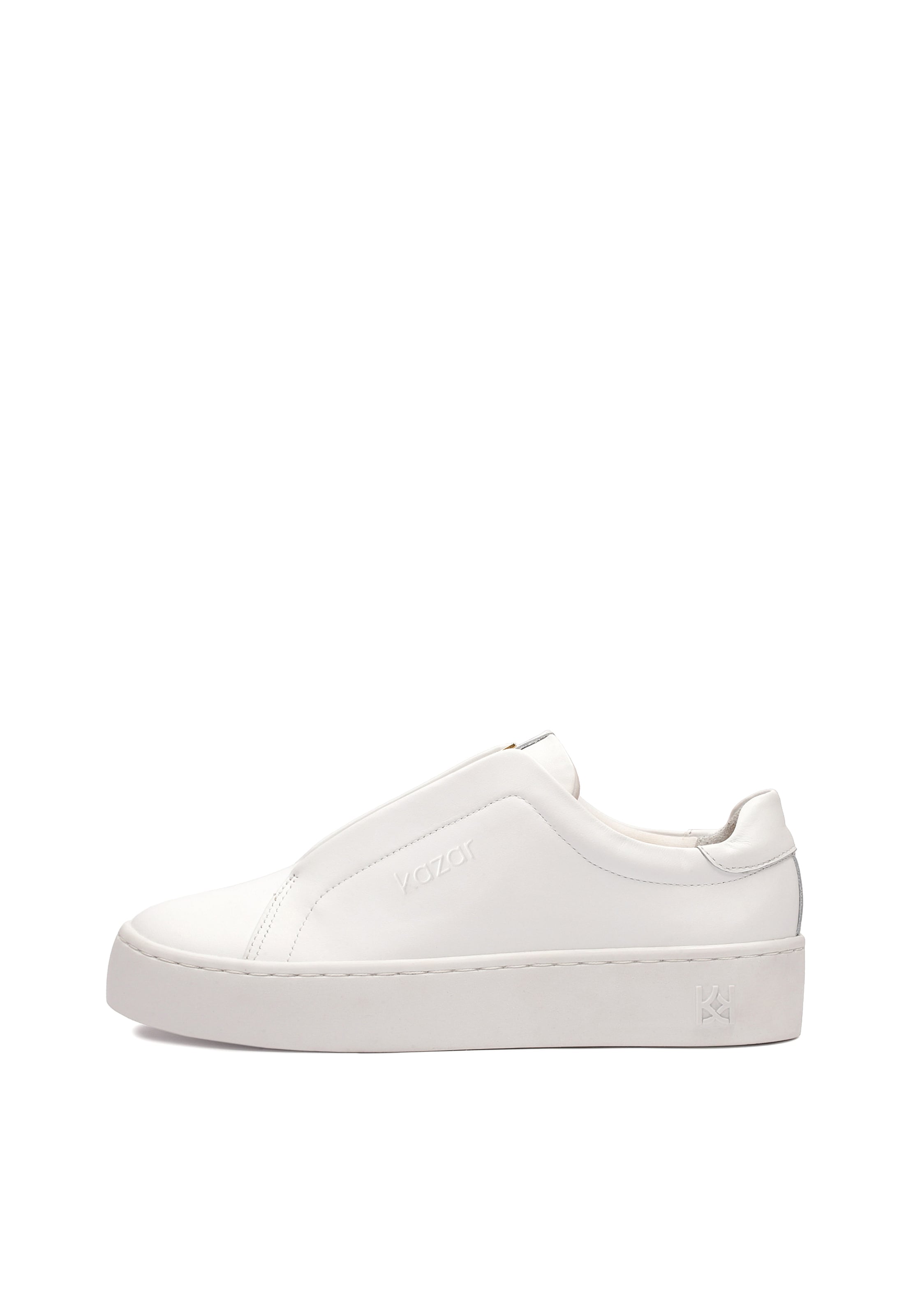 Kazar Sneaker low i hvid: forside