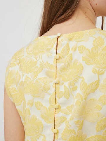 VILA - Blusa 'Sunny' en amarillo