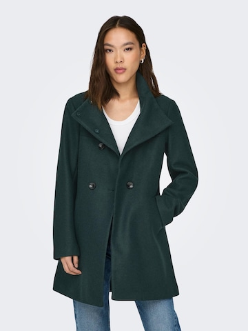 Manteau mi-saison 'EMMA SOPHIA' ONLY en vert : devant