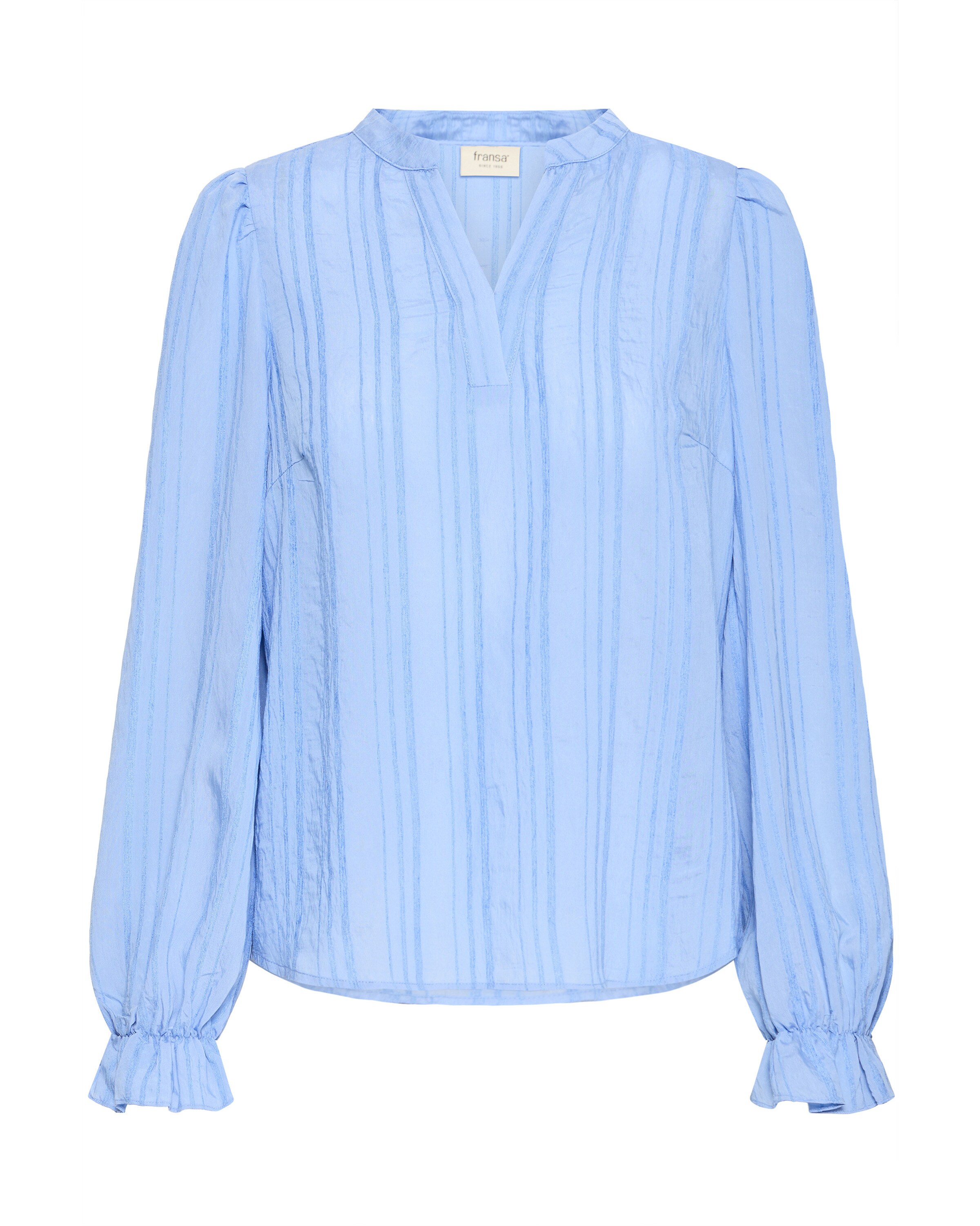 Fransa Blouse 'FRValma' in de kleur Blauw / Lichtblauw, Productweergave