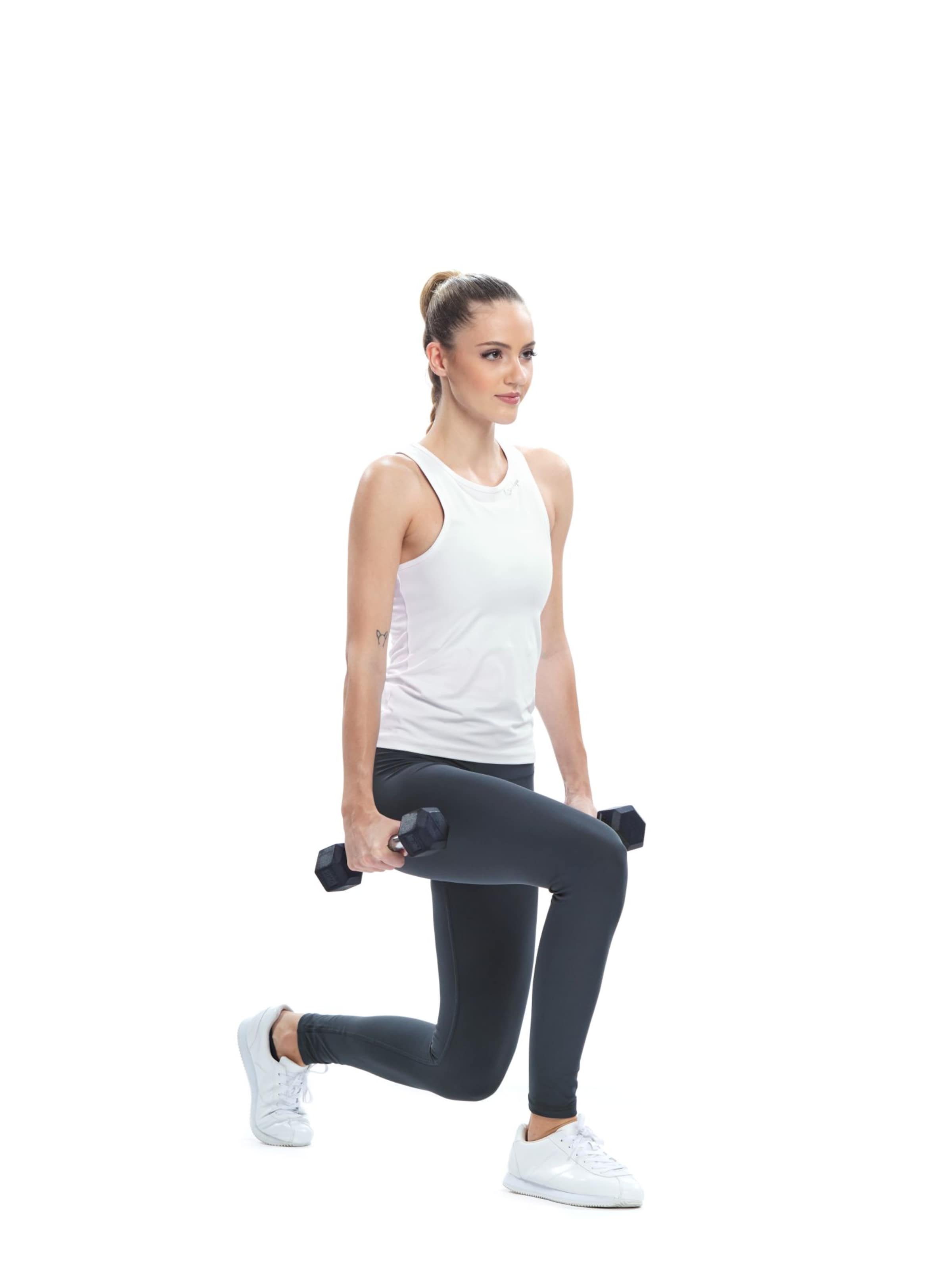 Winshape Skinny Sporthose 'HWL117C' in Grau