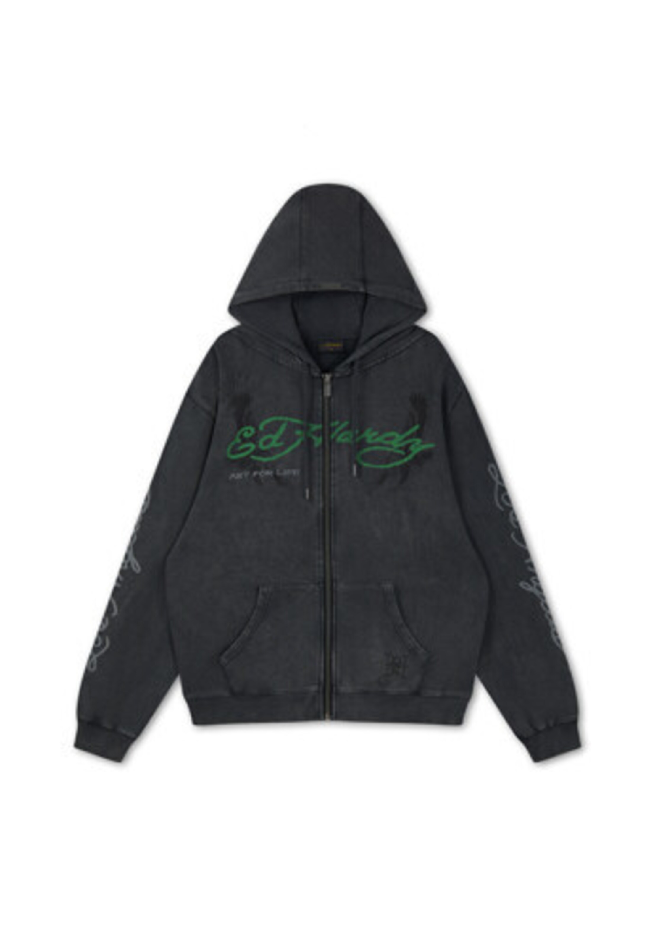 Ed Hardy Mikina 'Art For Life' – černá: přední strana