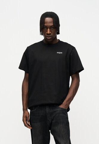 G-STAR T-shirt i svart: framsida